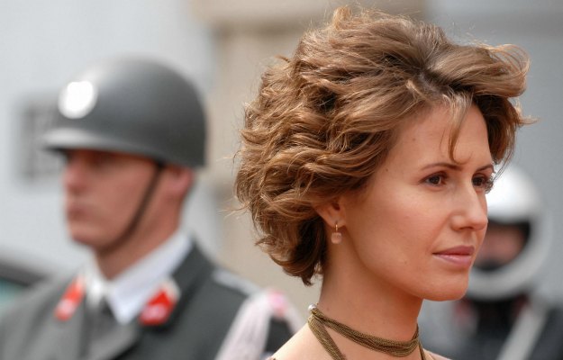 Asma Al-Assad, épouse du président de la République de Syrie. D. R.